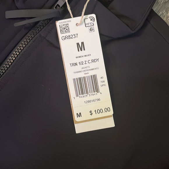 NWT Adidas Training Jacket - Picture 3 of 3